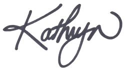 Kathryn Cloward signature